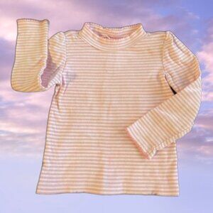 Wonderkids Stripe Turtleneck Top